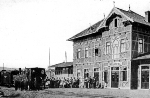 Walkenried_Malletzug mit grossem Bahnhof